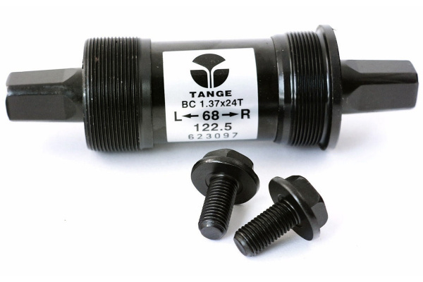 Каретка-картридж Tange 3912, 68х113мм, под квадрат, в комплекте с болтами Каретка-картридж Tange 3912, 68х113мм, под квадрат, в комплекте с болтами