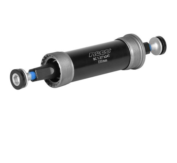 Каретка-картридж NECO B911 100*159,5мм, 2 промподшипника, под квадрат, Фэт-байк, 440гр