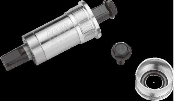 Каретка-картридж NECO B920 68*113,5мм, BC 1.37"x24T, 2 промподшипника, под квадрат, 275гр Каретка-картридж NECO B920 68*113,5мм, BC 1.37"x24T, 2 промподшипника, под квадрат, 275гр