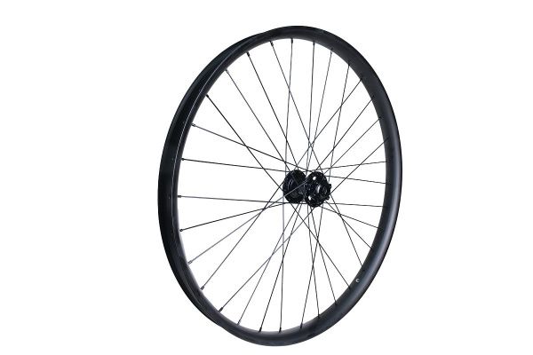 Колесо 27.5"MTB переднее, двойной обод Citron DP-40 27,5" 32H, втулка Solon DH928TF 32H Disc 100*15мм, 2 промподшипники, крепление IS6, цвет черный